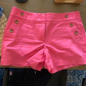 NWT Loft Hot pink shorts size 8